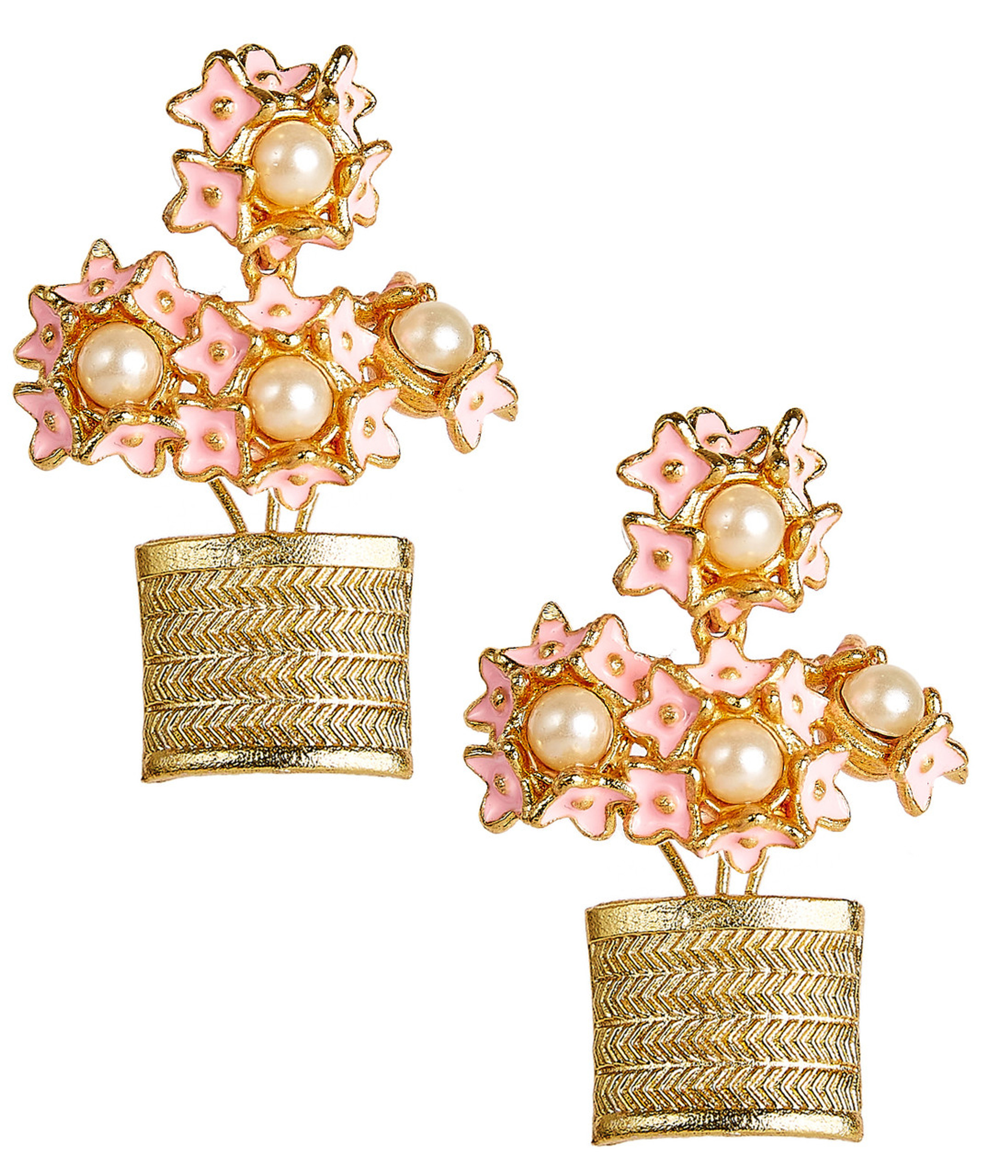 Lexi Earring - Flower Pot - Broke Brooke Collection - PreOrder | Lisi Lerch Inc