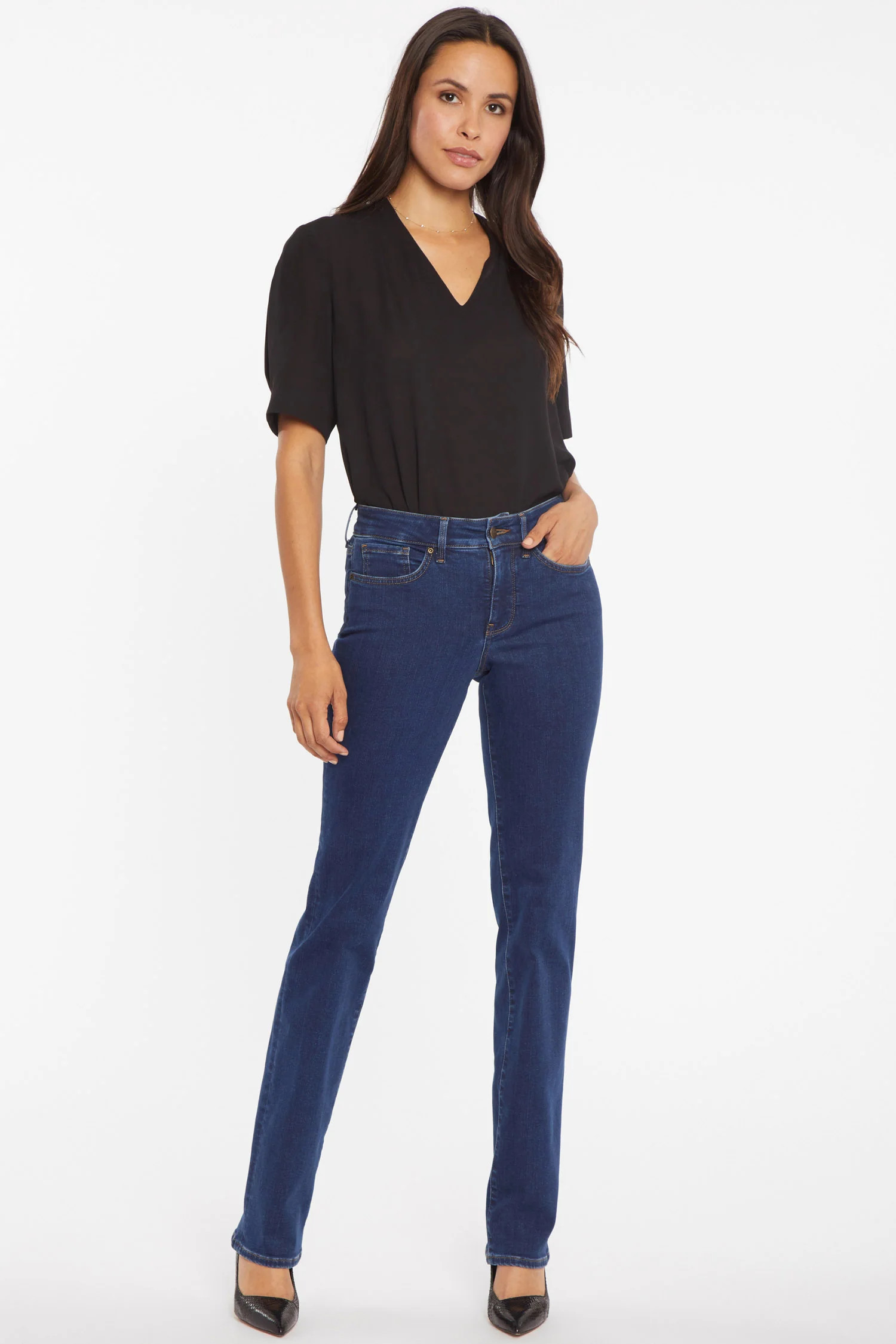 Marilyn Straight Jeans - Quinn | NYDJ