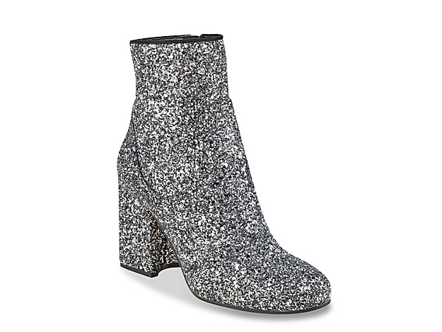 Marc Fisher Jana Bootie - Women's - Silver Metallic | DSW