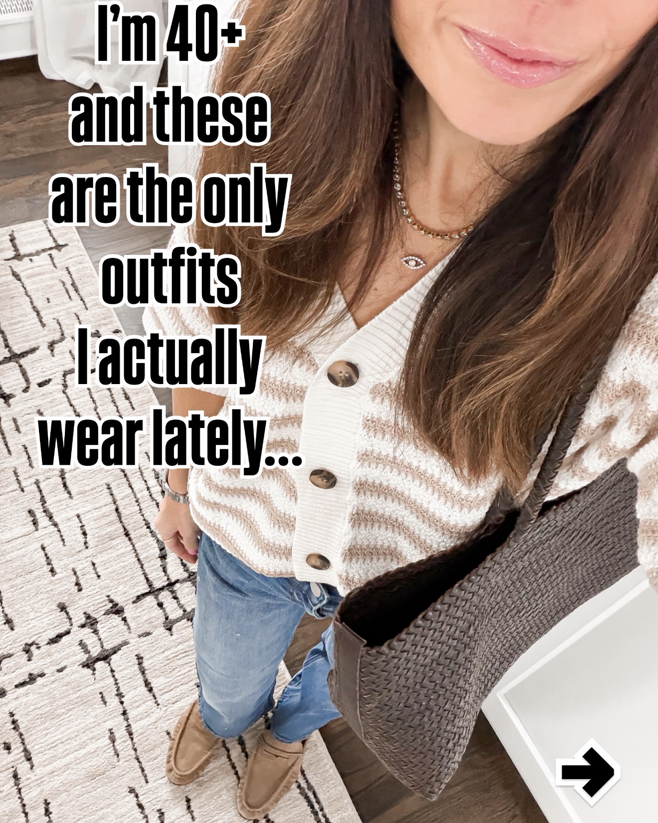 I’m 40+ and I’ve officially realized… I don’t need a million outfits — just a few really good ones 🙌🏻

💌type OUTFIT and I’ll send links

These are the looks I actually reach for on repeat lately. Comfy, flattering, easy, and still feel put-together (aka realistic outfits for real life 😌)

Which one is your favorite?👇🏻
🔗



#LTKootd #LTKmomlife #LTKOver40