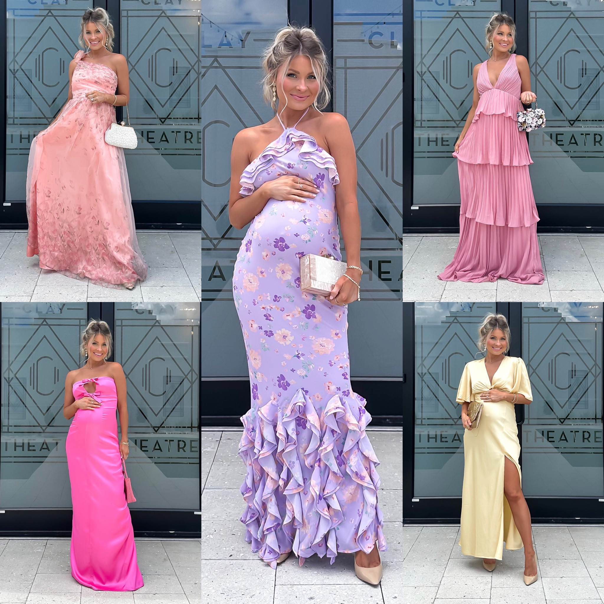 Wedding guest dress. Wedding guest looks. Wedding guest style. Summer wedding guest dress. Bump friendly. Bump style.