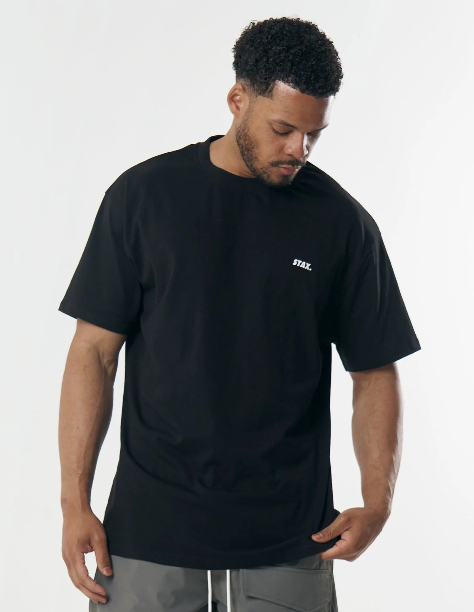 Mens Classic Tee - Black | STAX.