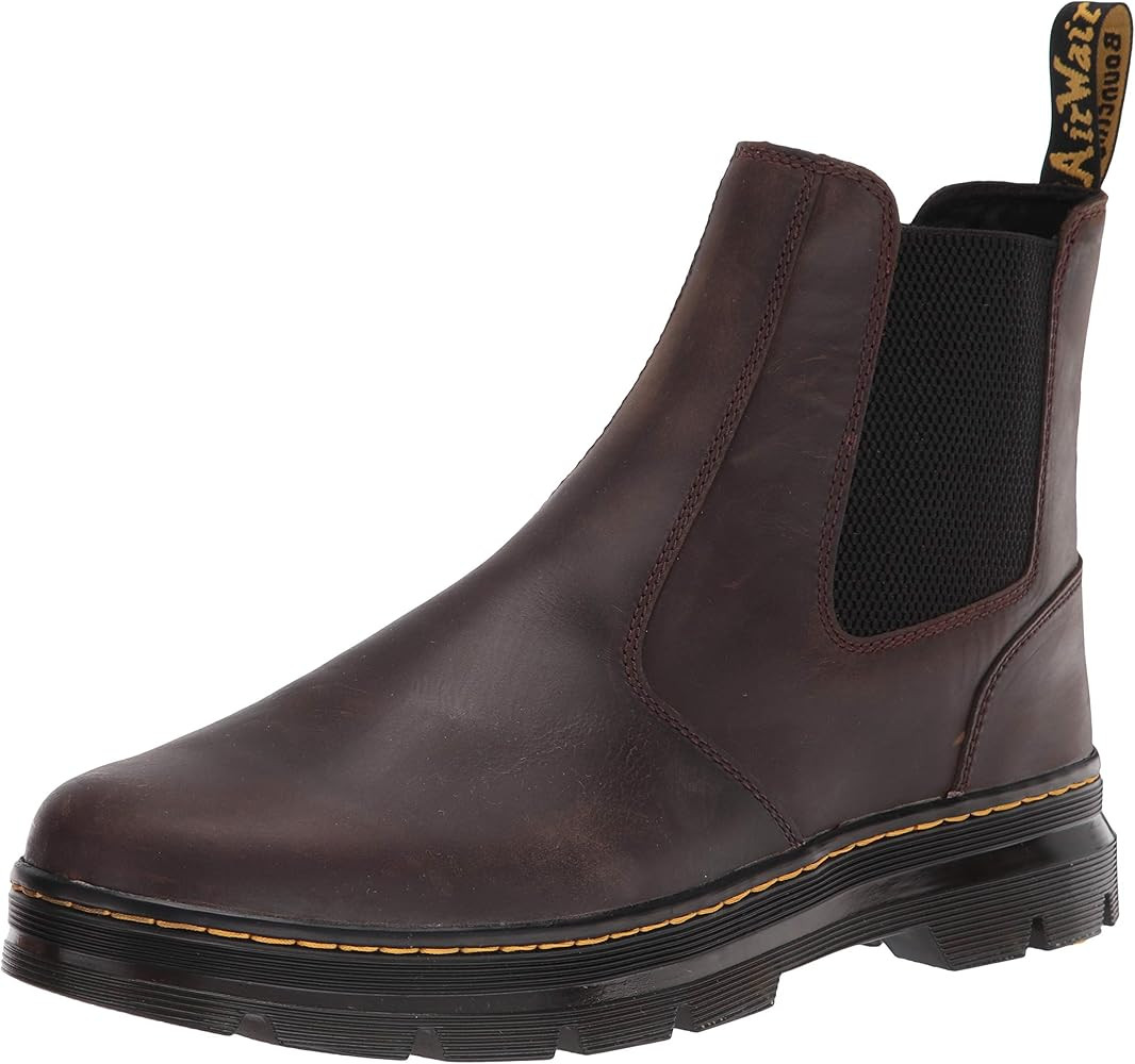 Dr. Martens Unisex-Adult Embury Leather Chelsea Boot | Amazon (US)