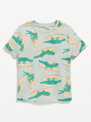 Unisex Crew-Neck Printed T-Shirt for Toddler | Old Navy (US)