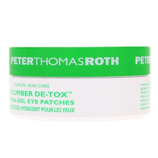 Peter Thomas Roth Cucumber De-Tox Hydra-Gel Eye Patches For Dark Circles, Fine Lines & Wrinkles 6... | Walmart (US)