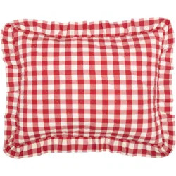 August Grove® Buffalo Check Ruffled Sham | Wayfair North America