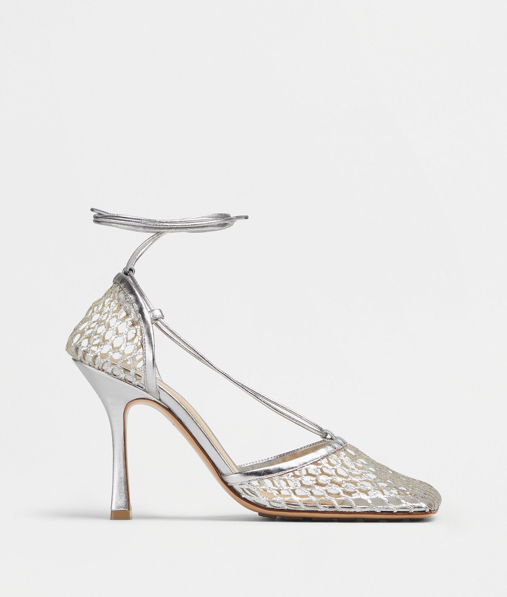 Stretch Lace-Up Sandal | Bottega Veneta