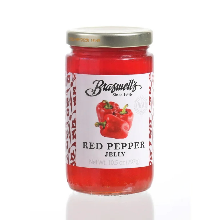 Braswell Red Pepper Jelly Spread, 10.5 oz Glass Jar | Walmart (US)