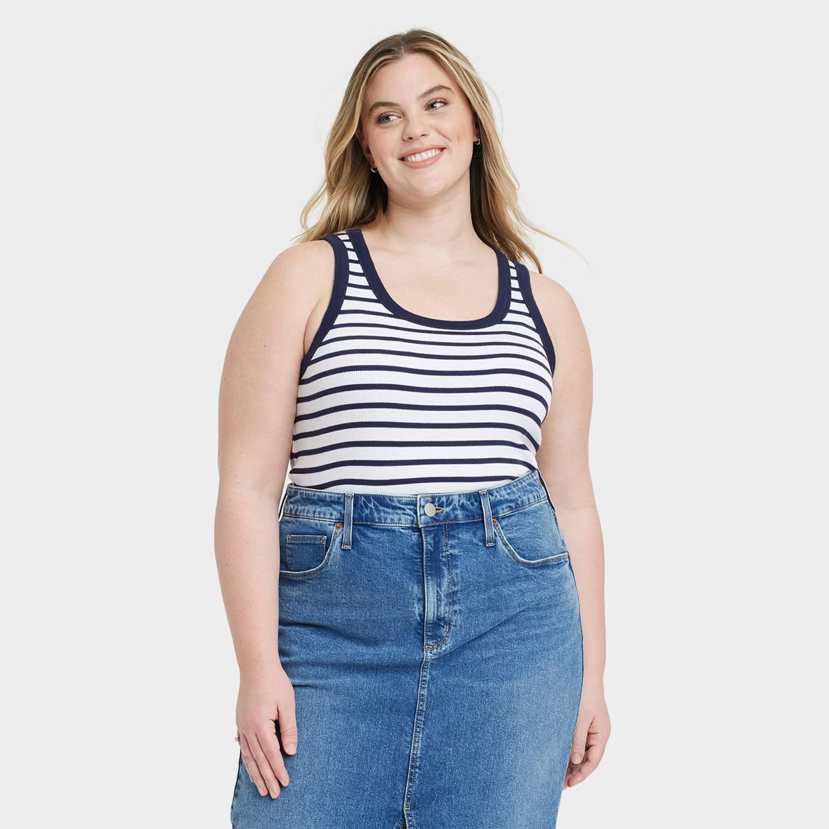 Women's 90s Ribbed Tank Top - Universal Thread™ | Target