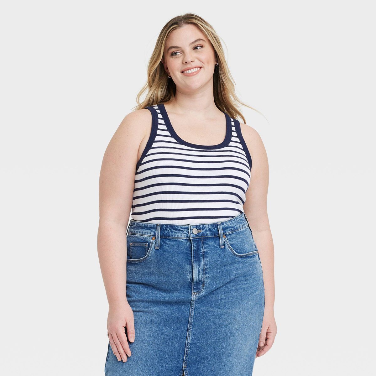 Women's 90s Ribbed Tank Top - Universal Thread™ | Target