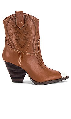 Lola Cruz Western Bootie in Cuero from Revolve.com | Revolve Clothing (Global)