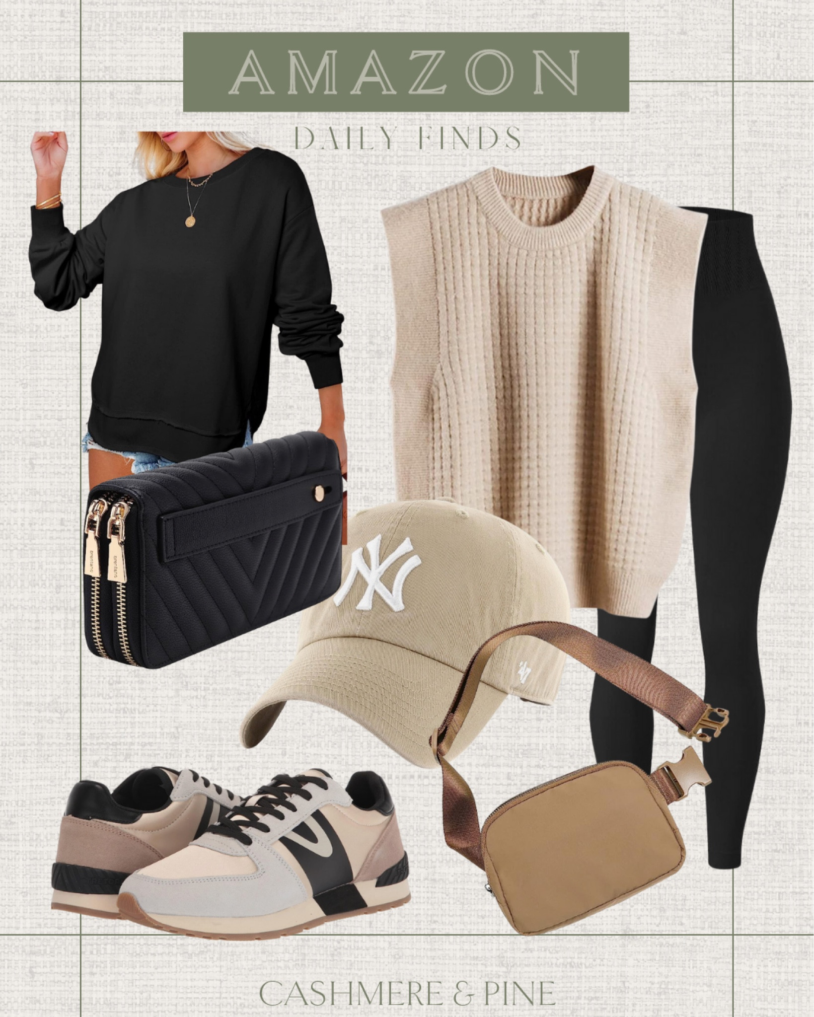 Neutral favorites from Amazon 

Casual outfits, affordable fashion, bags, Amazon fashion, fashion sneakers, ball caps

#LTKshoecrush #LTKunder50 #LTKstyletip