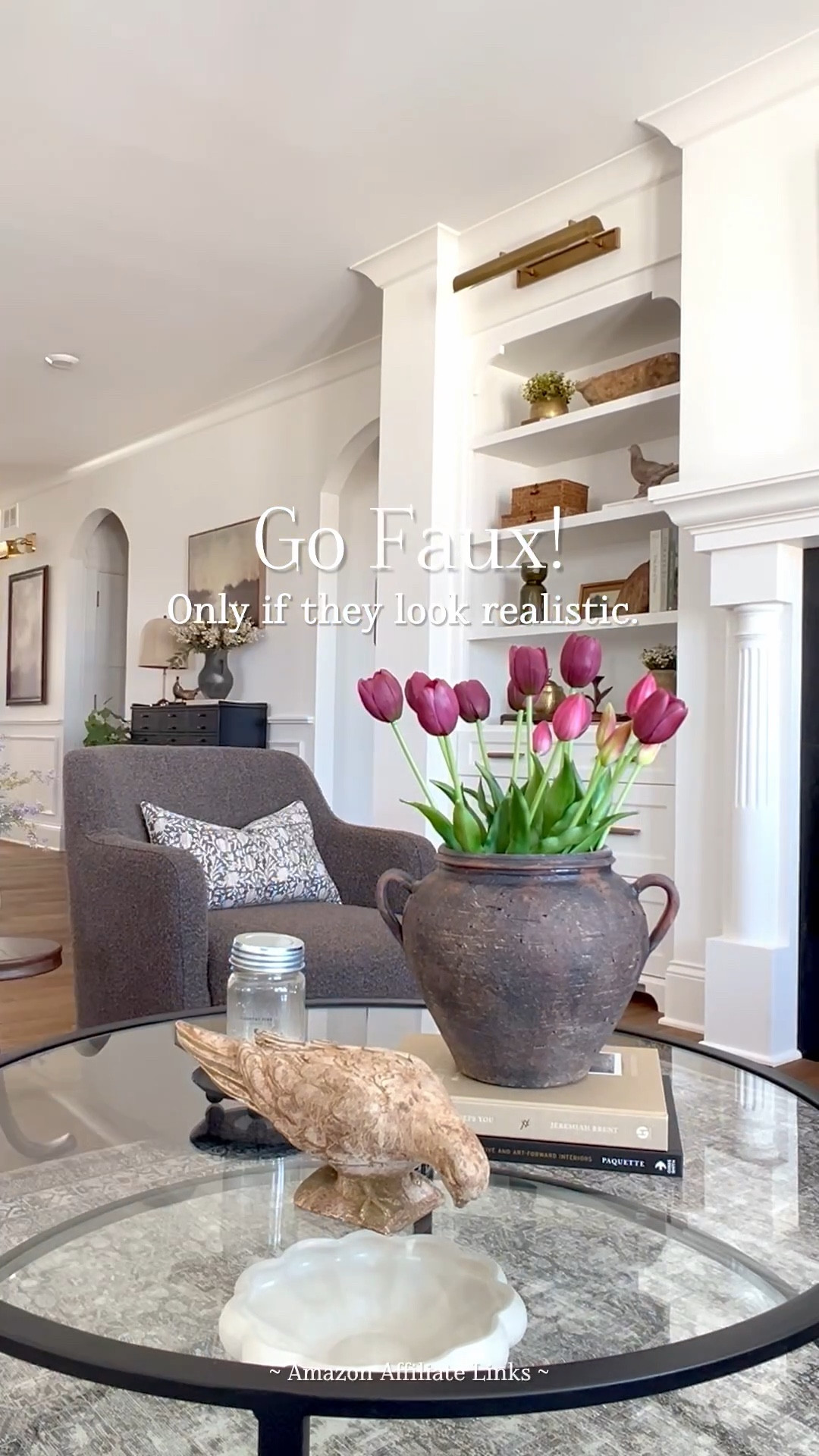 Faux flowers brighten spaces in the winter months. I’m particular about faux — they need to look realistic or at minimum be very pretty. The berry stems, in the last clip, now come in additional colors. Def a favorite of mine! I ordered the browns ones for after holiday refresh.

#LTKSeasonal #LTKHome #LTKFindsUnder50