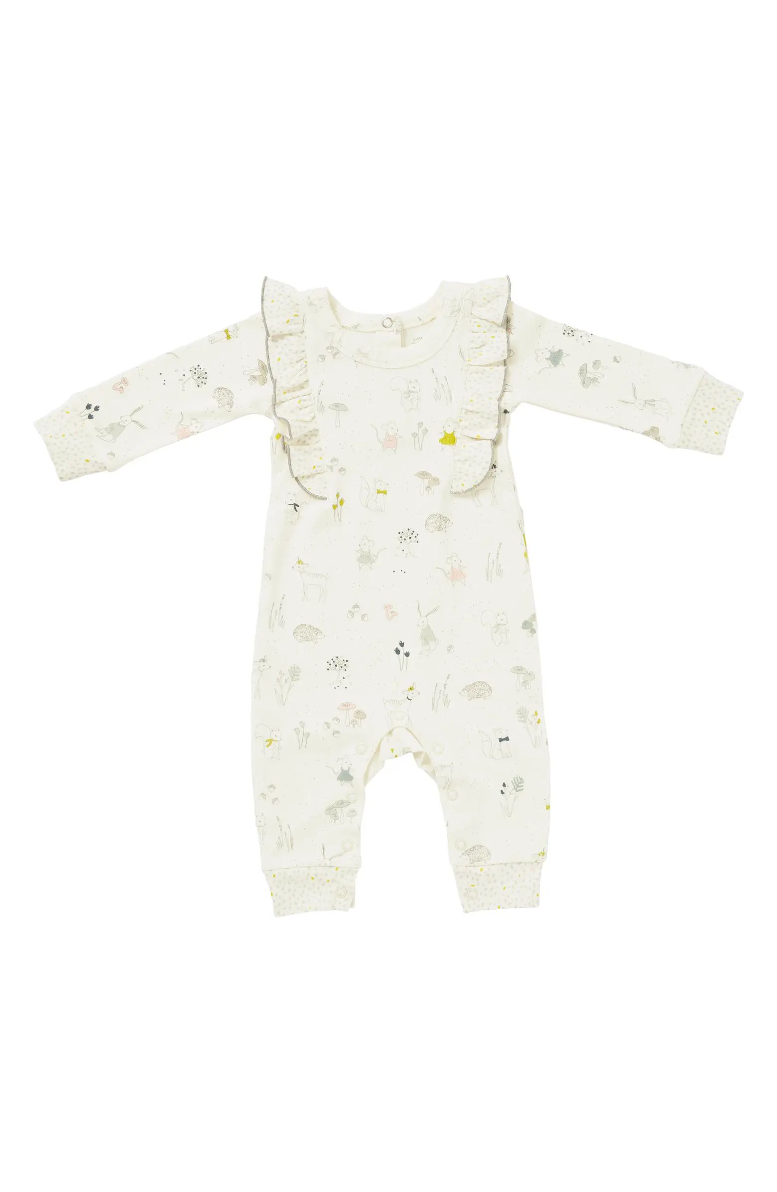 Magical Forest Organic Cotton Romper | Nordstrom