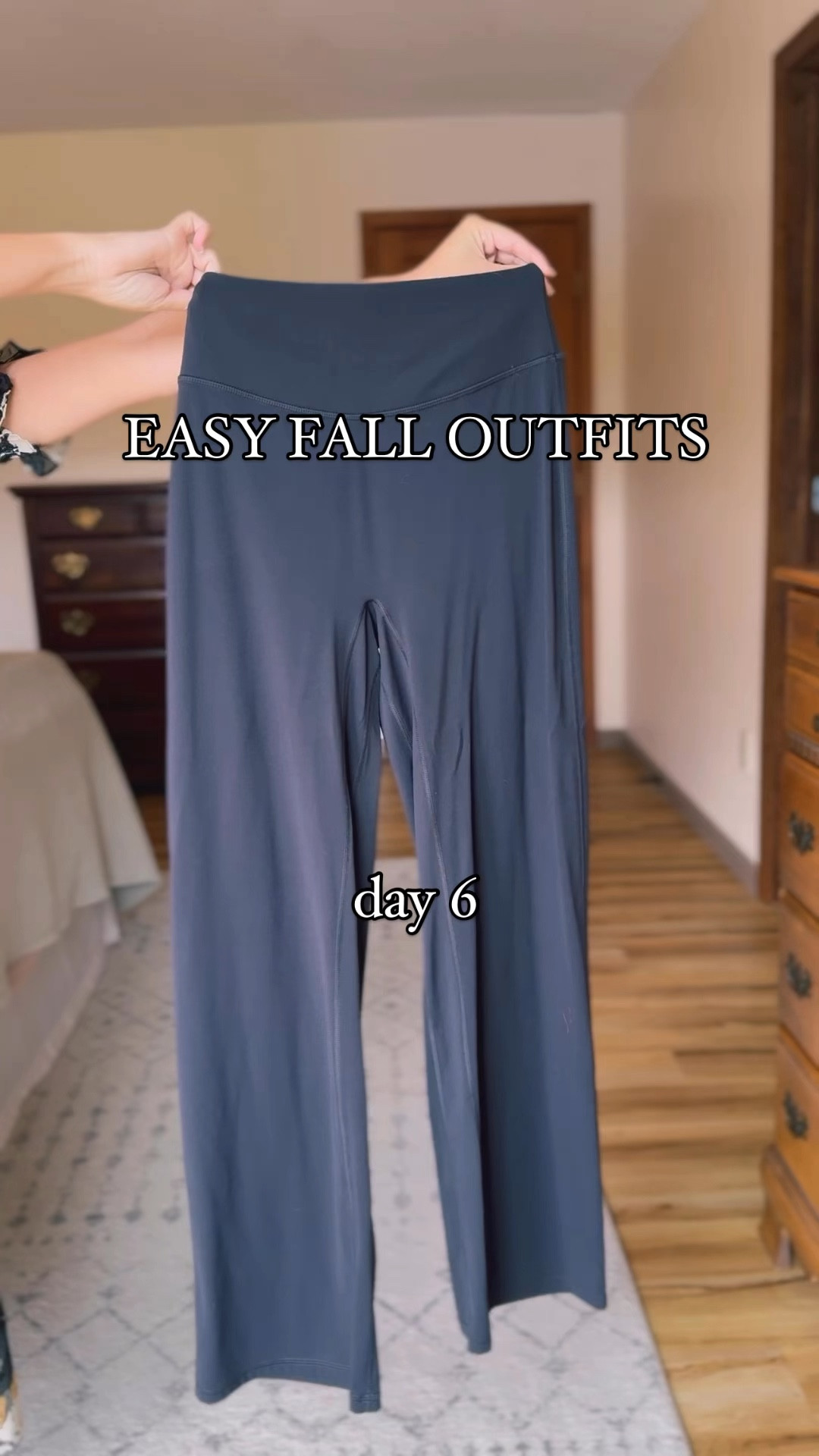 It’s day 6 of my series, “Easy fall Outfits”! Follow along for day 7🫶🏽

As we head into fall and colder days, you’ll find me in sweats and leggings more often. I still like to feel put together when I’m wearing them, so here is an outfit that makes me feel composed and cute. I paired these comfy wide leg sweats with a cozy crewneck (I’ve had this one for a few years now, but I’ll also link the Amazon essentials one that I steal from my husband all the time) and a puffer vest. I finished it all up with comfy sneakers and my go-to baggu belt bag!

A few ways to change this look up:

✨a shacket or denim jacket would work great with this look if you don’t have or like puffer vests. 
✨you could pair a pair of ugg type boots with this instead of sneakers.
✨I have a hoodie sweatshirt that would be super cute instead of this crewneck, or even a graphic crewneck would be adorable. 
✨a bag in a pop of color would add some more interest to this outfit. 

Use the code “BareFeel” for 20% off these pants!

I’m wearing size xs in the pants (in black and deep grey) and a 29” inseam and a size small in the sweatshirt (in grey)! 

#easyfalloutfits #petitestyle #petitefashion #widelegpants #sweatpantsoutfit  #fallfashion #94free #g4freeamzon #amzonfinds #amazonfashion #barefeel #J247

#LTKFindsUnder100 #LTKFindsUnder50 #LTKSeasonal