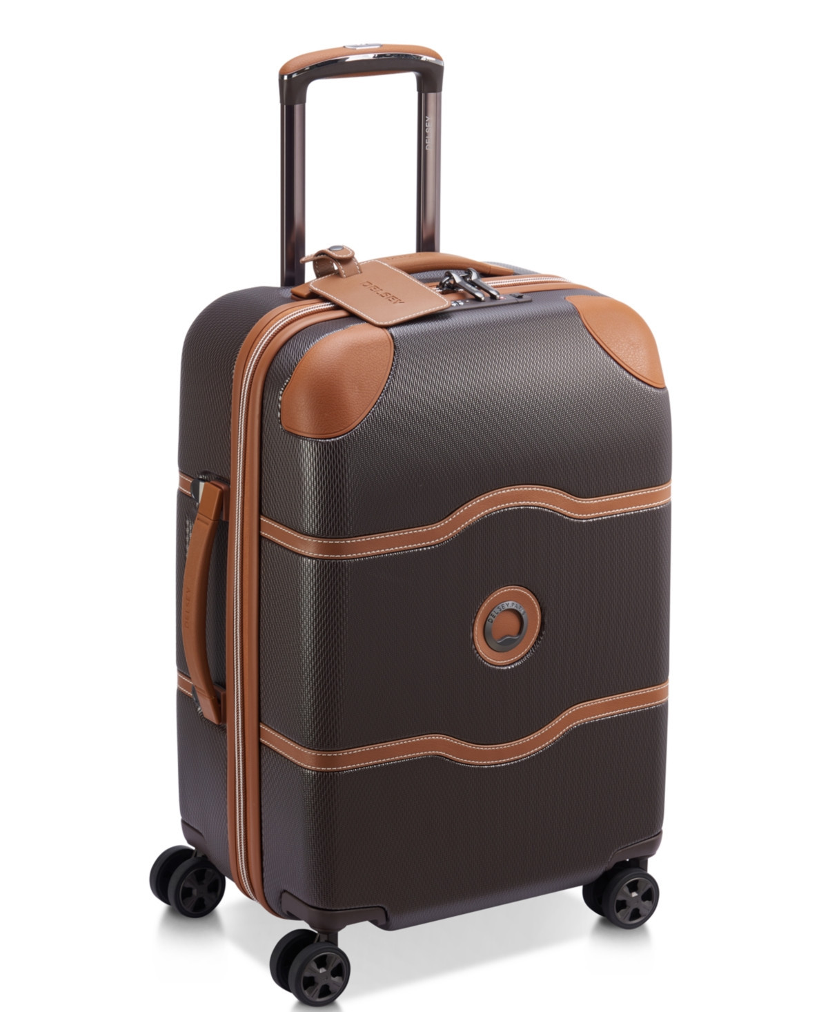 Delsey Chatelet Air 2.0 23" Carry-On Spinner - Chocolate | Macy's