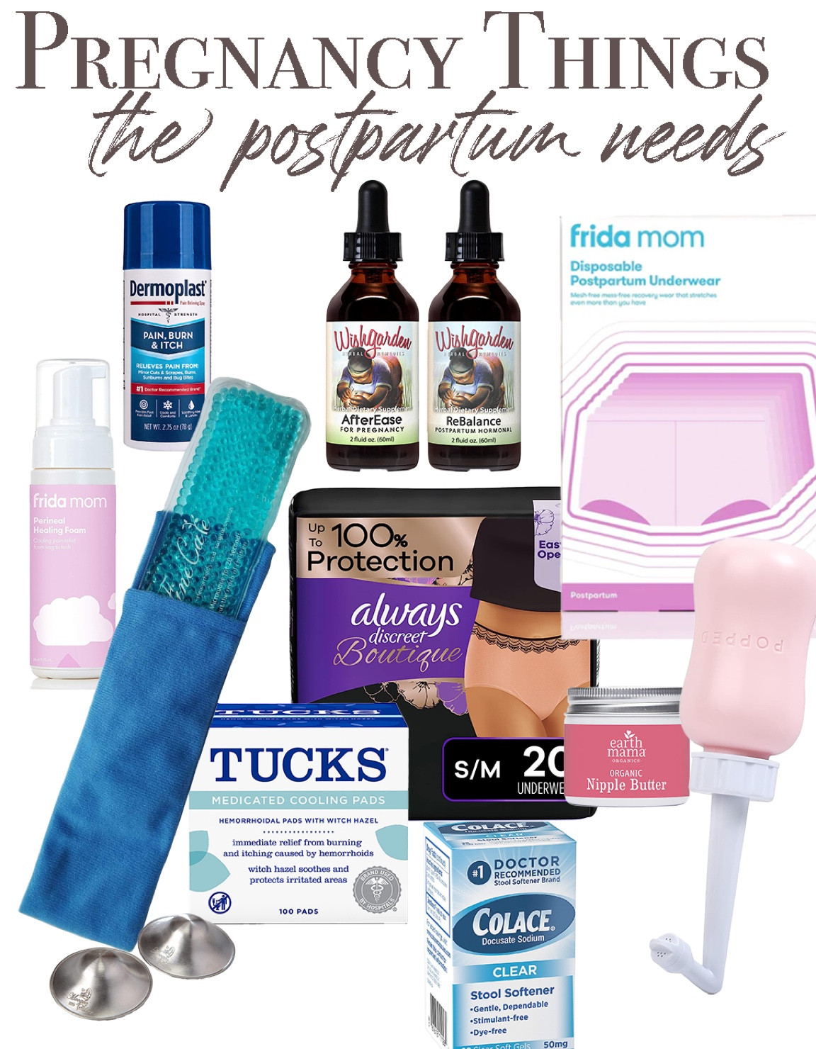 THE POSTPARTUM NEEDS 🤍 Everything I’ve ordered (per suggestions!) for the first few days postpartum! 

#LTKunder50 #LTKbaby #LTKbump