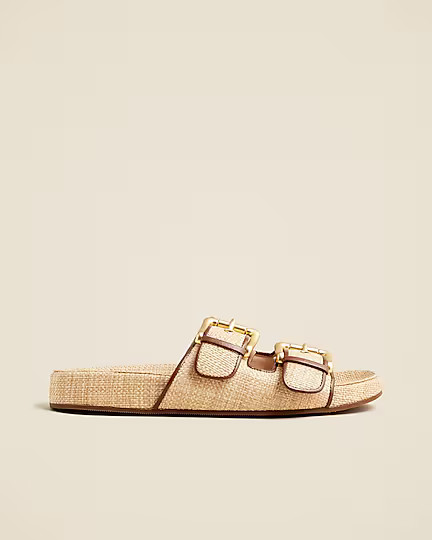 Marlow sandals in raffia | J. Crew US