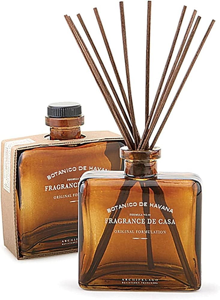 Archipelago Botanicals Botanico de Havana Diffuser, includes Fragrance Oil, Decorative Wooden Cap... | Amazon (US)