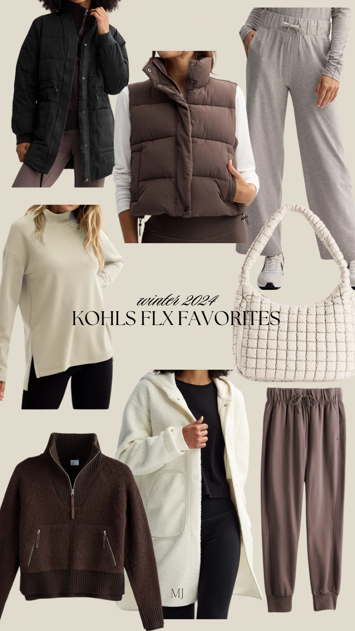 FLX women’s line from Kohls, such cute athleisure! I own a sherpa vest from them that you all love when I share and these are all similar style

#LTKGiftGuide #LTKActive #LTKCyberWeek