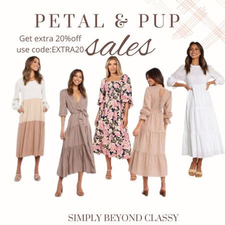 Sale at petal and pup! Cute dresses! Get extra 20%off use code EXTRA20! 

#LTKstyletip #LTKsalealert #LTKSale