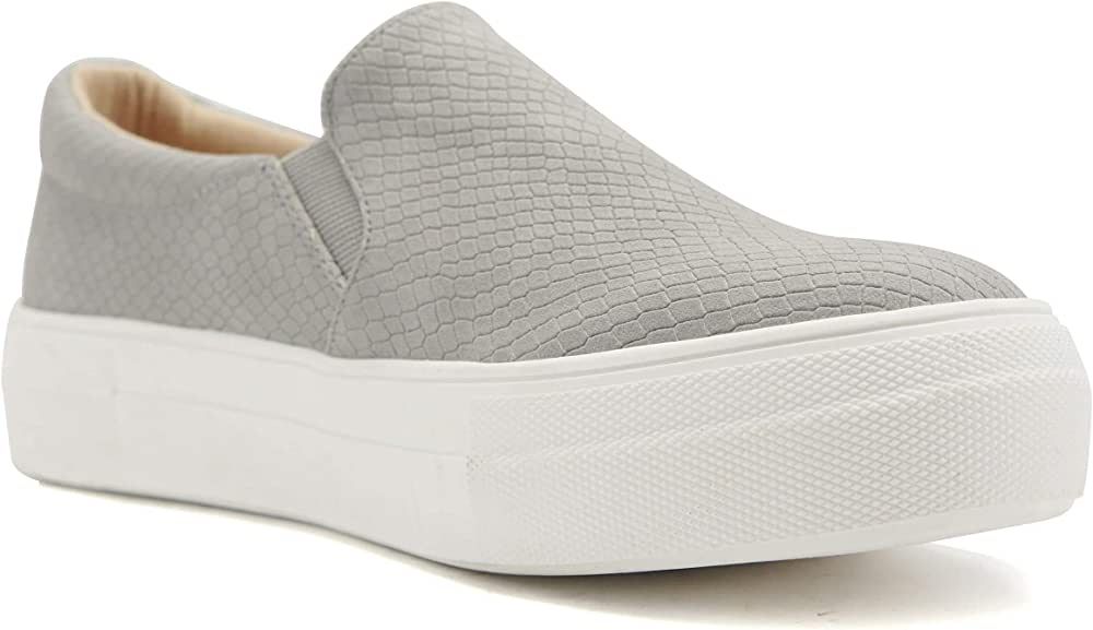 Soda Flat Women Shoes Slip On Loafers Casual Sneakers Memory Foam | Amazon (US)