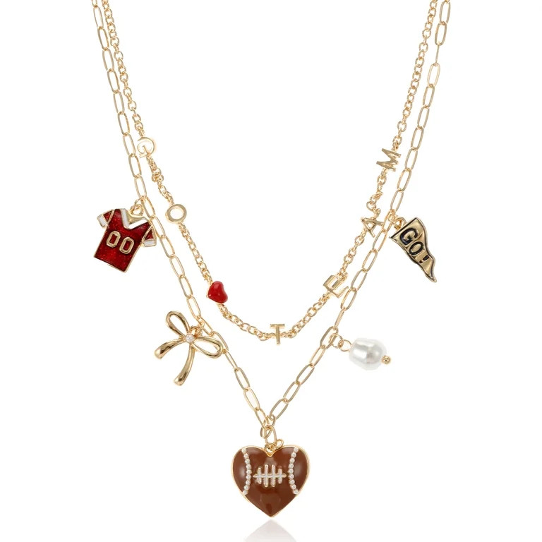 Packed Party Go Team Double Charm Necklace | Walmart (US)