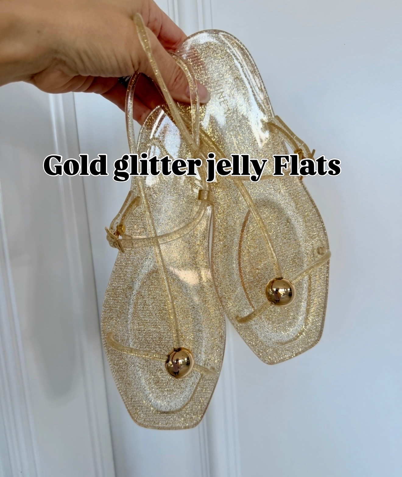 Gold glitter jelly flats I’m currently loving 🥰

#LTKmomlife #LTKgrwm #LTKootd