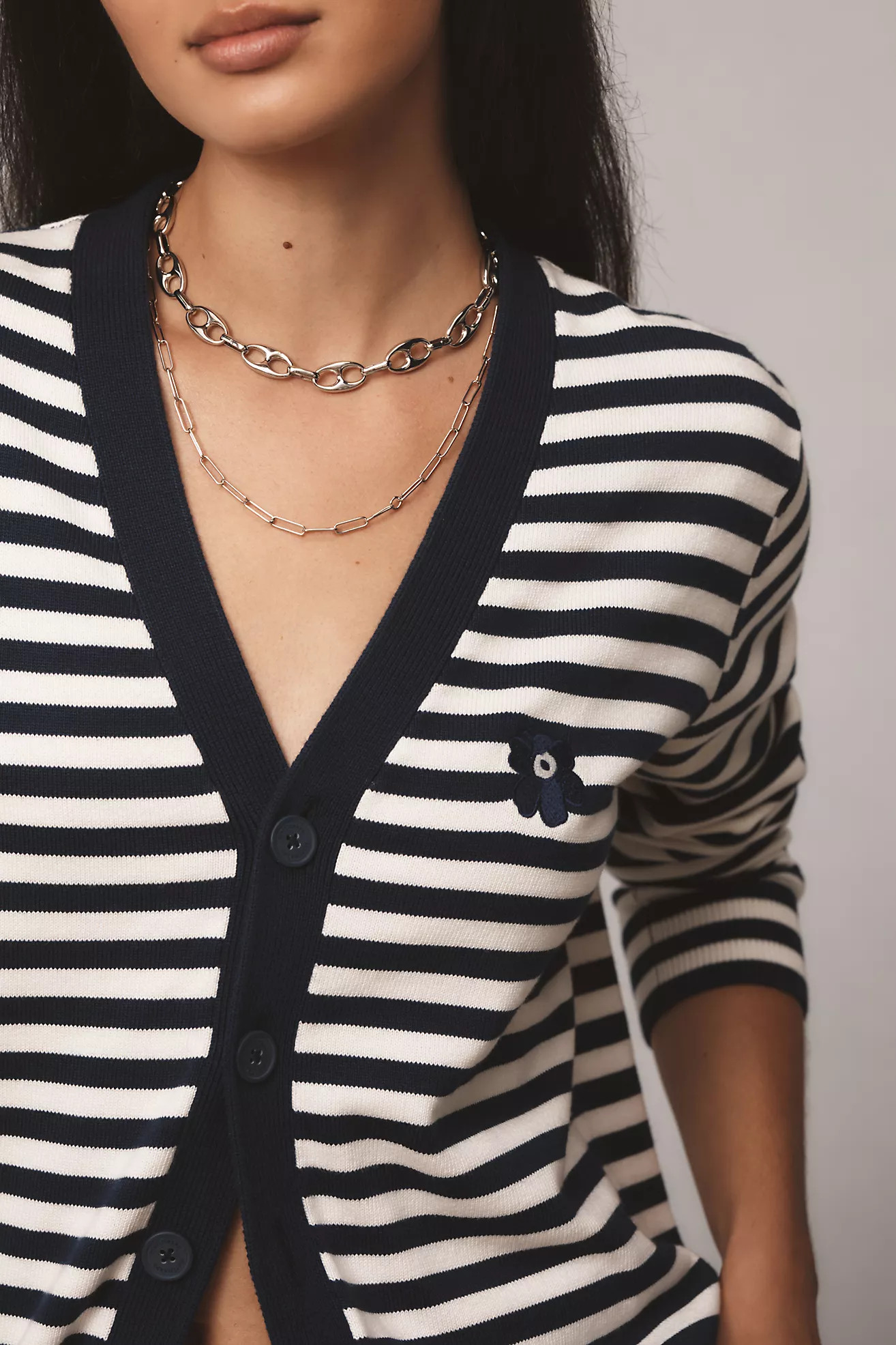 Delicate Paperclip Necklace | Anthropologie (US)