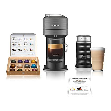Nespresso Vertuo Next with Milk Frother, Coffee and Voucher | HSN