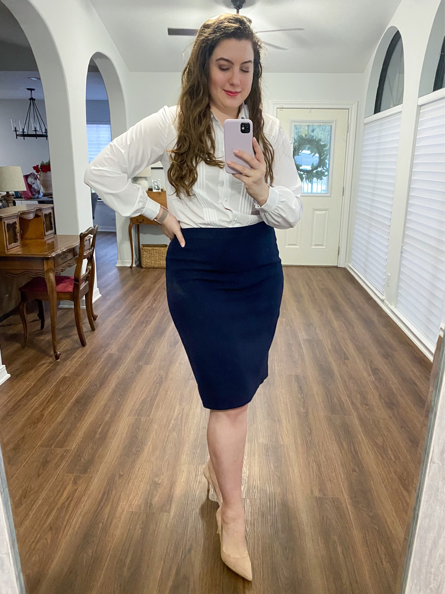Workwear #ootd 12/7/22

Use DOCKET15 for 15% off this blouse 

Business professional workwear and business casual workwear and office outfits 

#LTKworkwear #LTKsalealert #LTKunder100