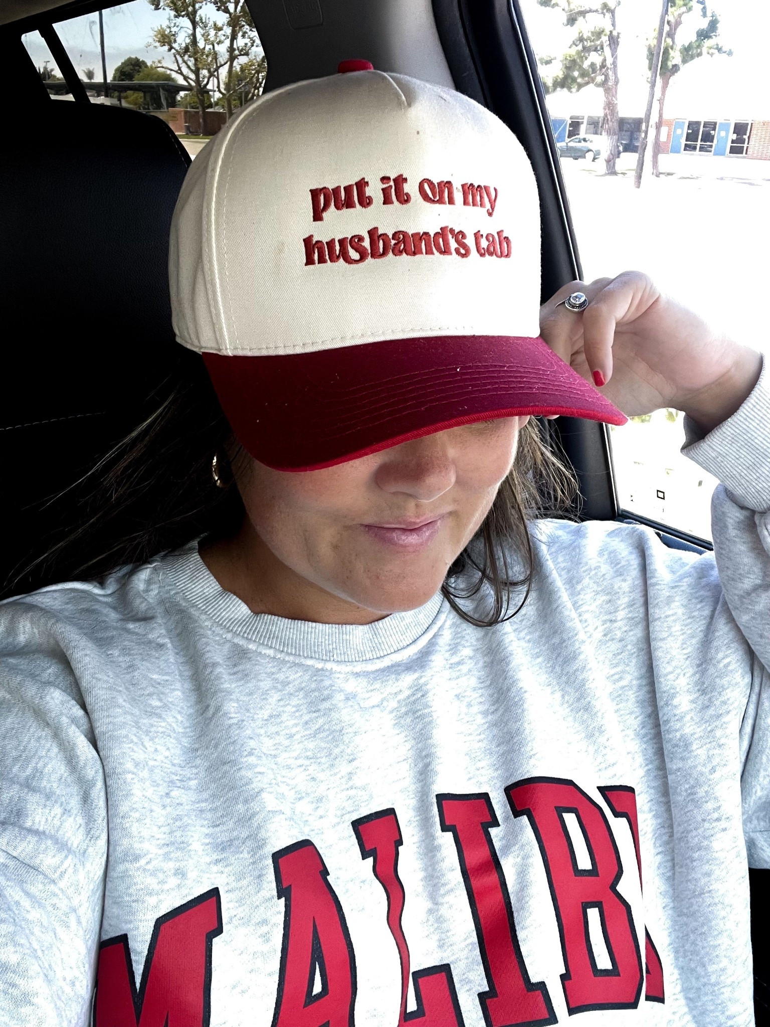 “Put it on my husband’s tab”
Snagged on Amazon for under $30 — and yes, it goes with everything. ❤️💸🔥