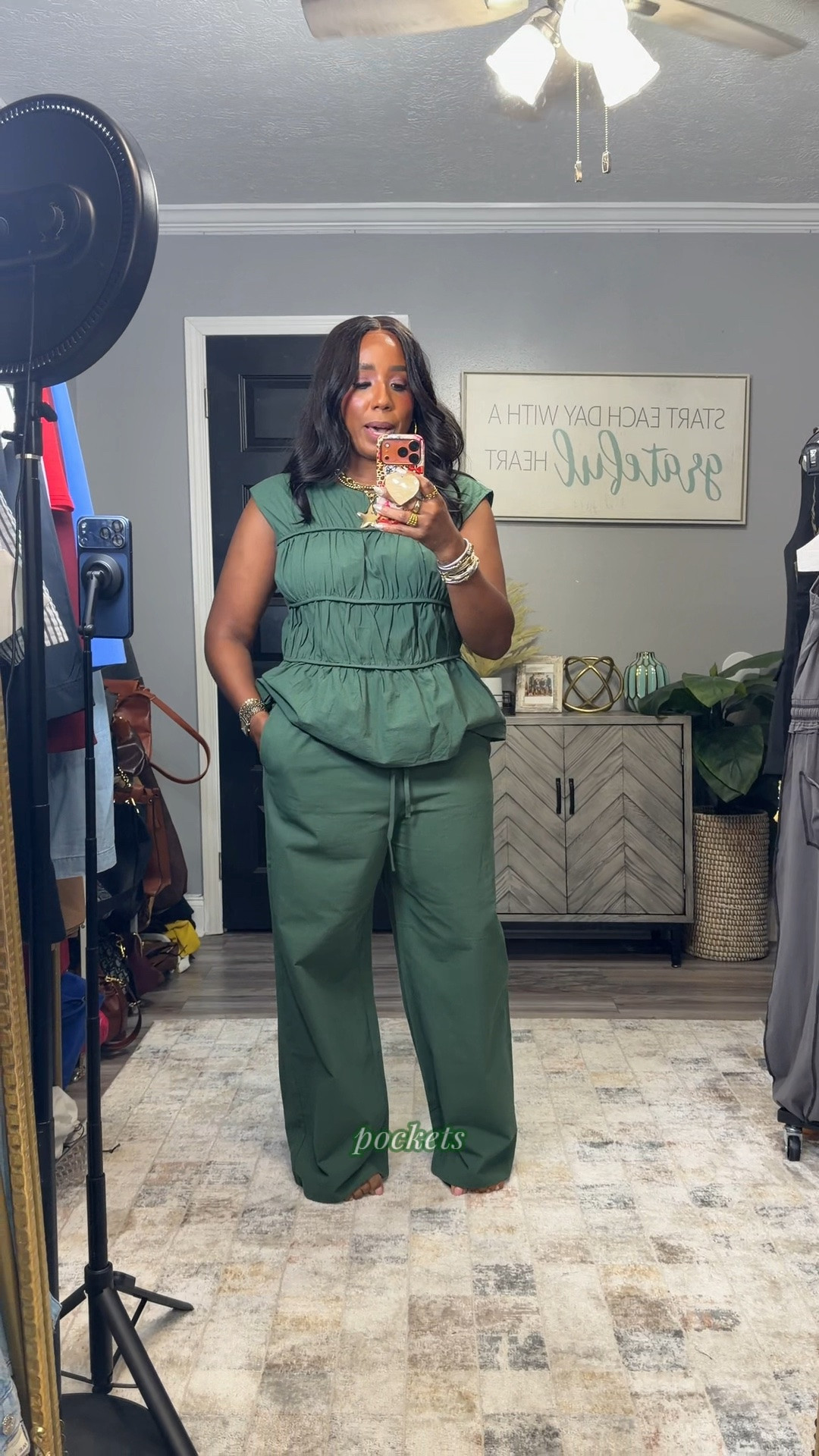 Summer dressing just got so much easier. ☀️ These Amazon sets are giving effortless style without the designer price tag. Whether you’re heading to brunch, church, vacation, a beach dinner, date night, errands, or a girls’ day out, these pieces make getting dressed simple while still looking polished.

From breezy wide-leg sets to chic matching separates, these are the kind of outfits you’ll keep reaching for all season long—and they’re comfortable enough to wear all day.

SIZING REFERENCE:
5’5” • 165 lbs • Size 10

Which look is your favorite? 💚🤍❤️

#amazonfashion #amazonfinds #amazonstyle #fashionover40 #summerstyle

#LTKootd #LTKOver40 #LTKMidsize