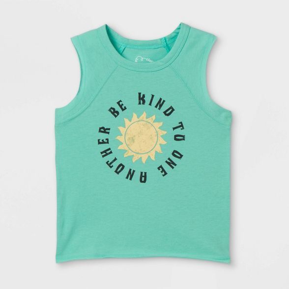 Toddler Boys' 'Be Kind' Tank Top - art class™ Mint Green | Target