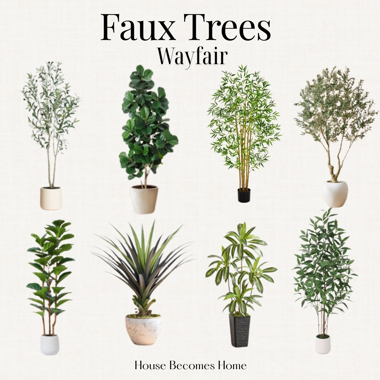 Faux trees Wayfair 🙌🏻🙌🏻

#LTKHome #LTKSeasonal