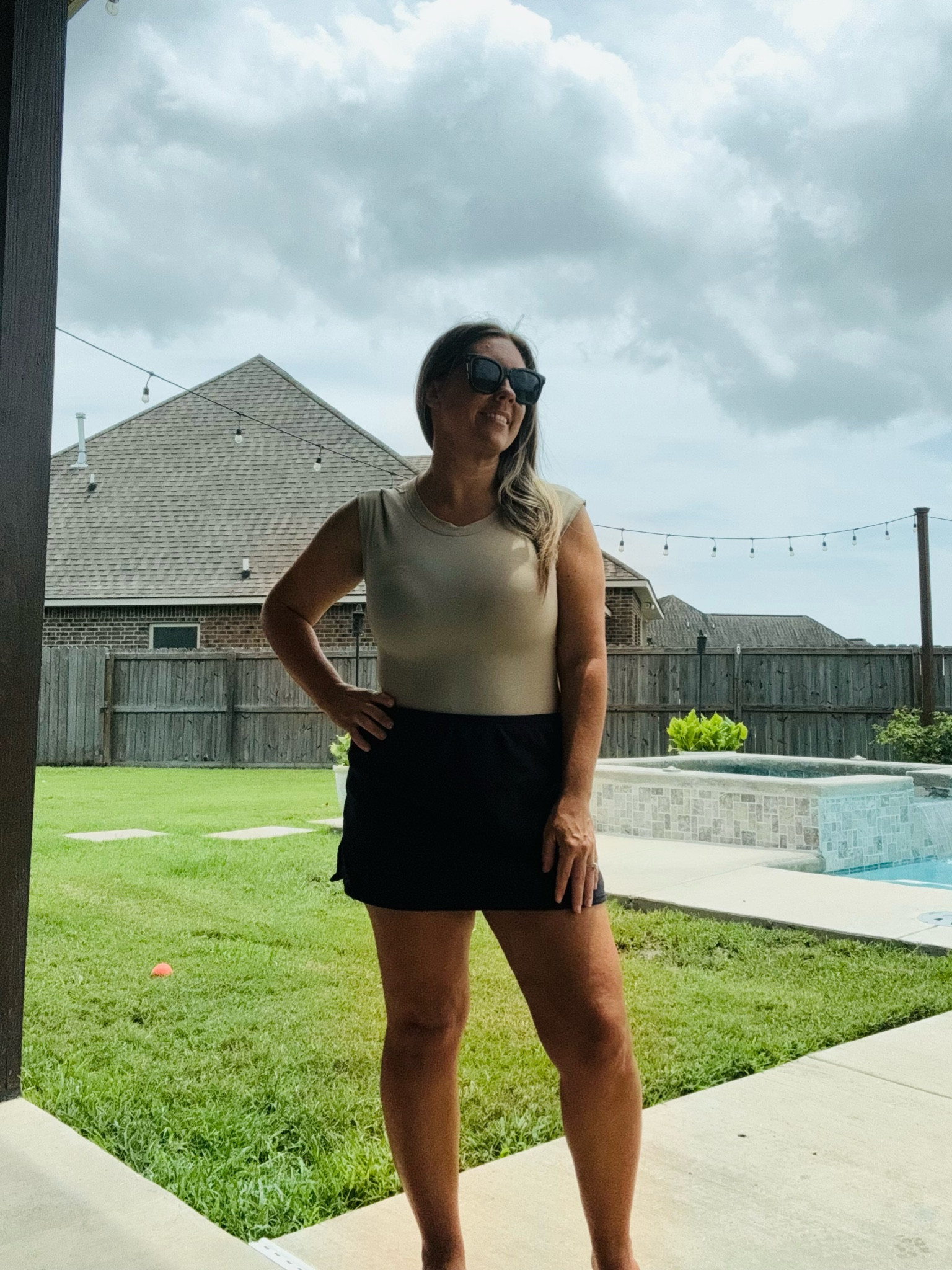 This fun athletic top comes with build in padding and has a cute open back! Perfect for looking cute while getting your workout on! 

#LTKFitness #LTKActive #LTKStyleTip