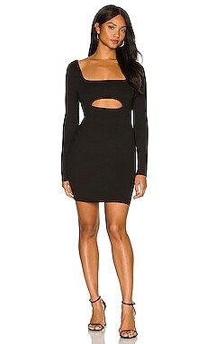 Lovers and Friends Meredith Mini Dress in Black from Revolve.com | Revolve Clothing (Global)