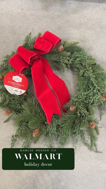 Walmart Holiday Collection | Christmas decor | winter porch decor | Christmas wreath | winter wreath | holiday decor | Walmart | Walmart finds 

#LTKHoliday #LTKSeasonal #LTKhome
