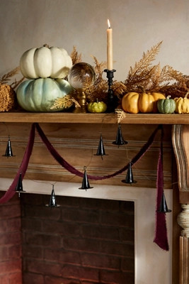 Witch Hat Bells Garland | Anthropologie (US)