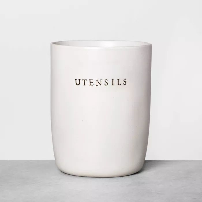 Stoneware Utensils Holder - Hearth & Hand™ with Magnolia | Target