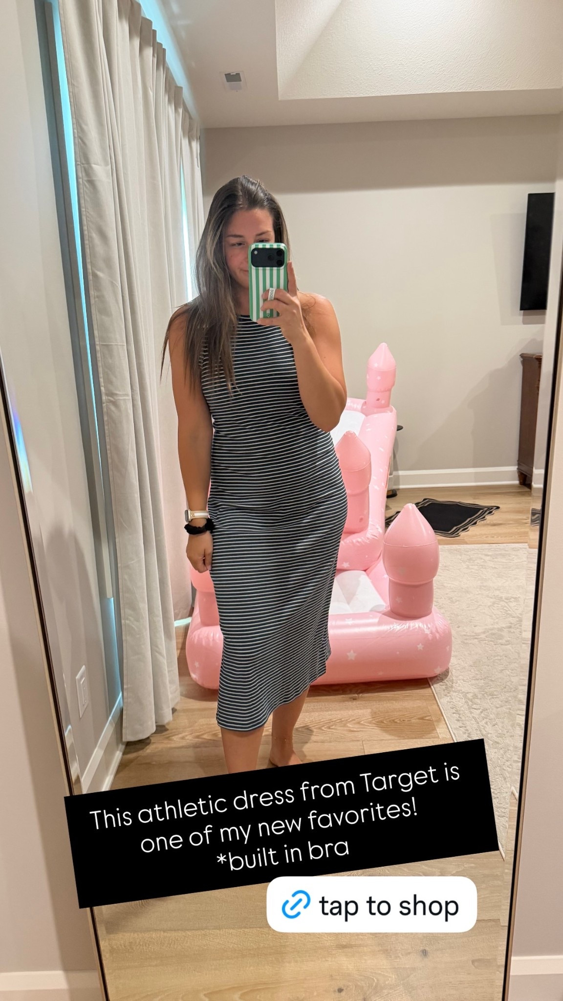 This athletic dress from Target is one of my new favorites! 
*built in bra
Wearing size medium

#LTKActive