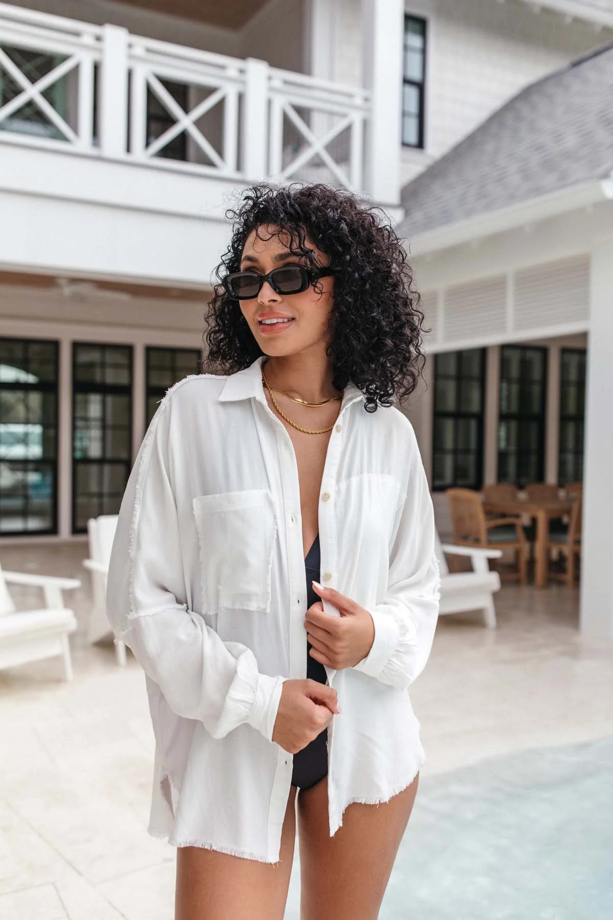 Kate Lightweight Button Down | The Post