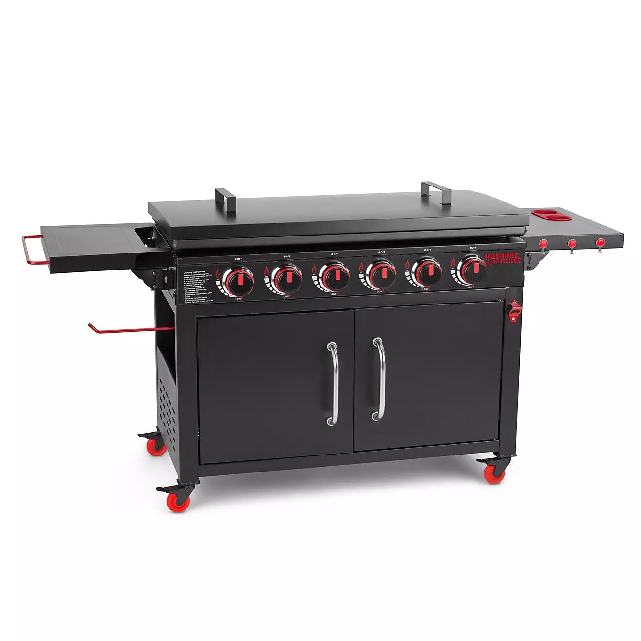 Outdoor Gourmet 6-Burner 44 in Griddle | Academy Sports + Outdoors