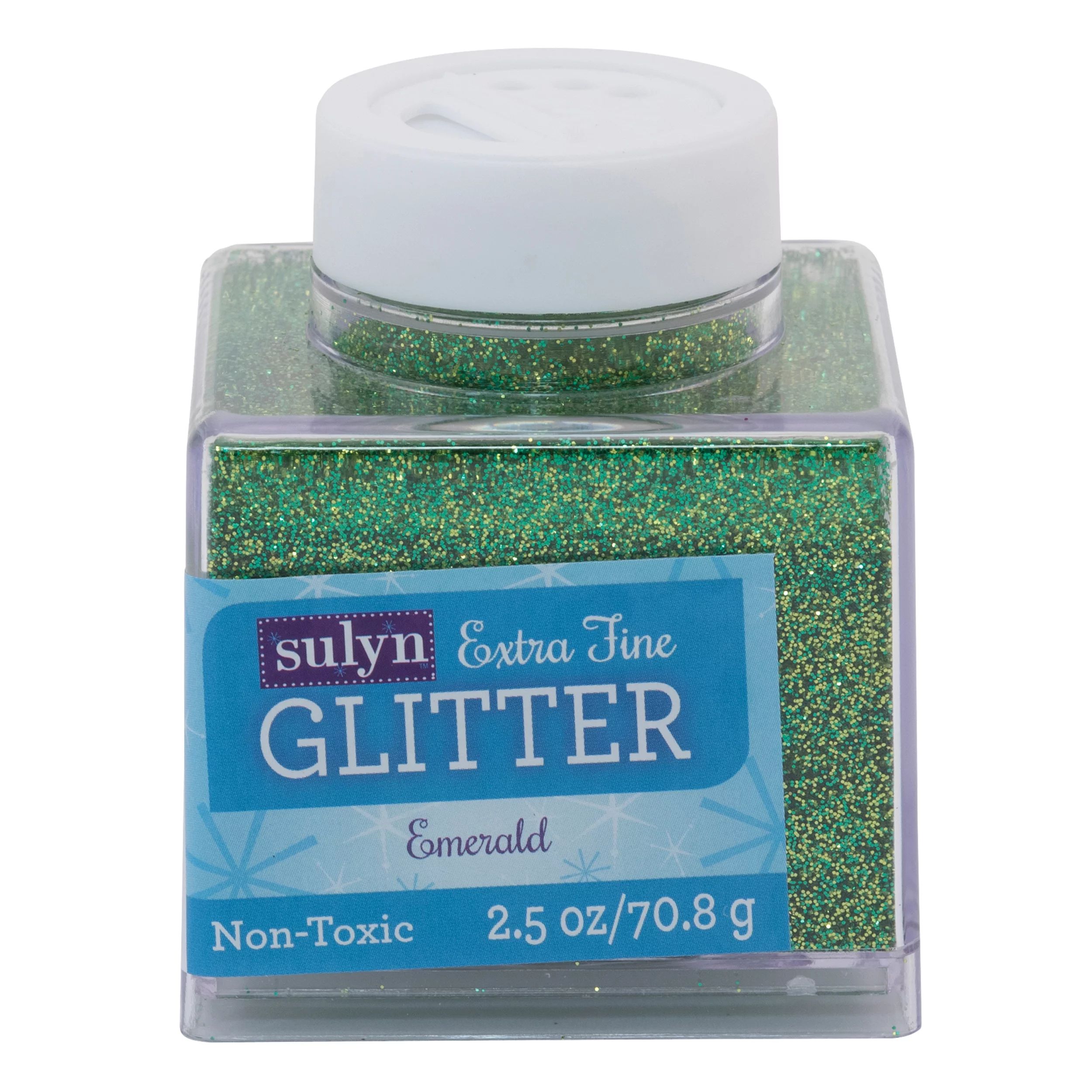 Sulyn Extra Fine Glitter for Crafts, Emerald Green, 2.5 oz | Walmart (US)