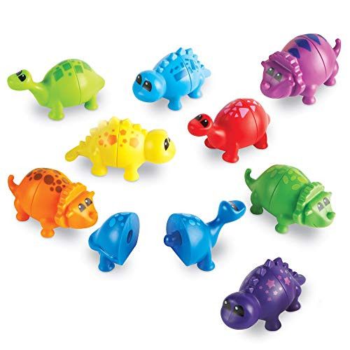 Learning Resources Snap-n-Learn Matching Dinos - 18 Pieces, Ages 18+ Months Toddler Fine Motor To... | Amazon (US)