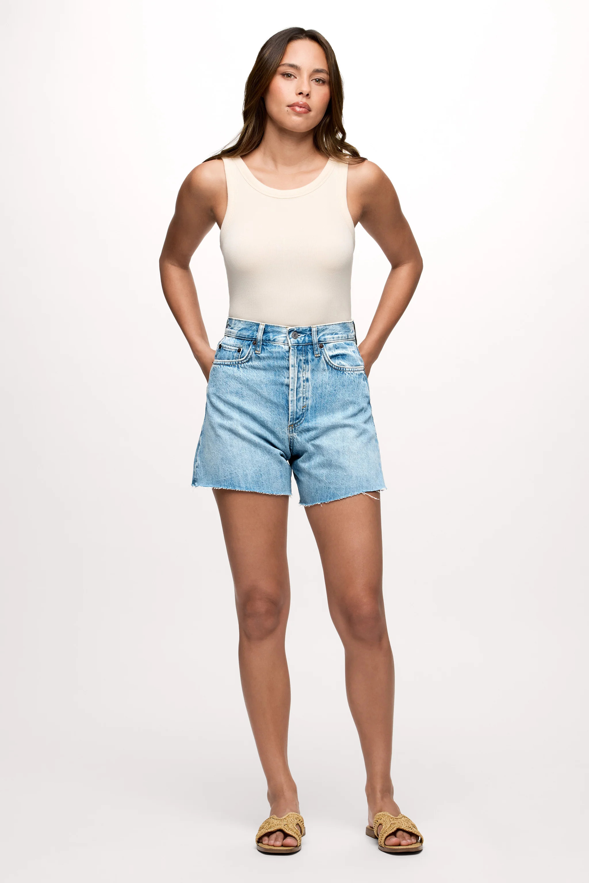 5" A-Line Vintage Cut-Off Short | Addison | nuuds