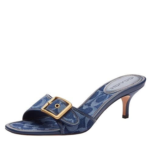 Coach Women's Margot Sandal Platform, Deep Blue, 9.5 | Amazon (US)