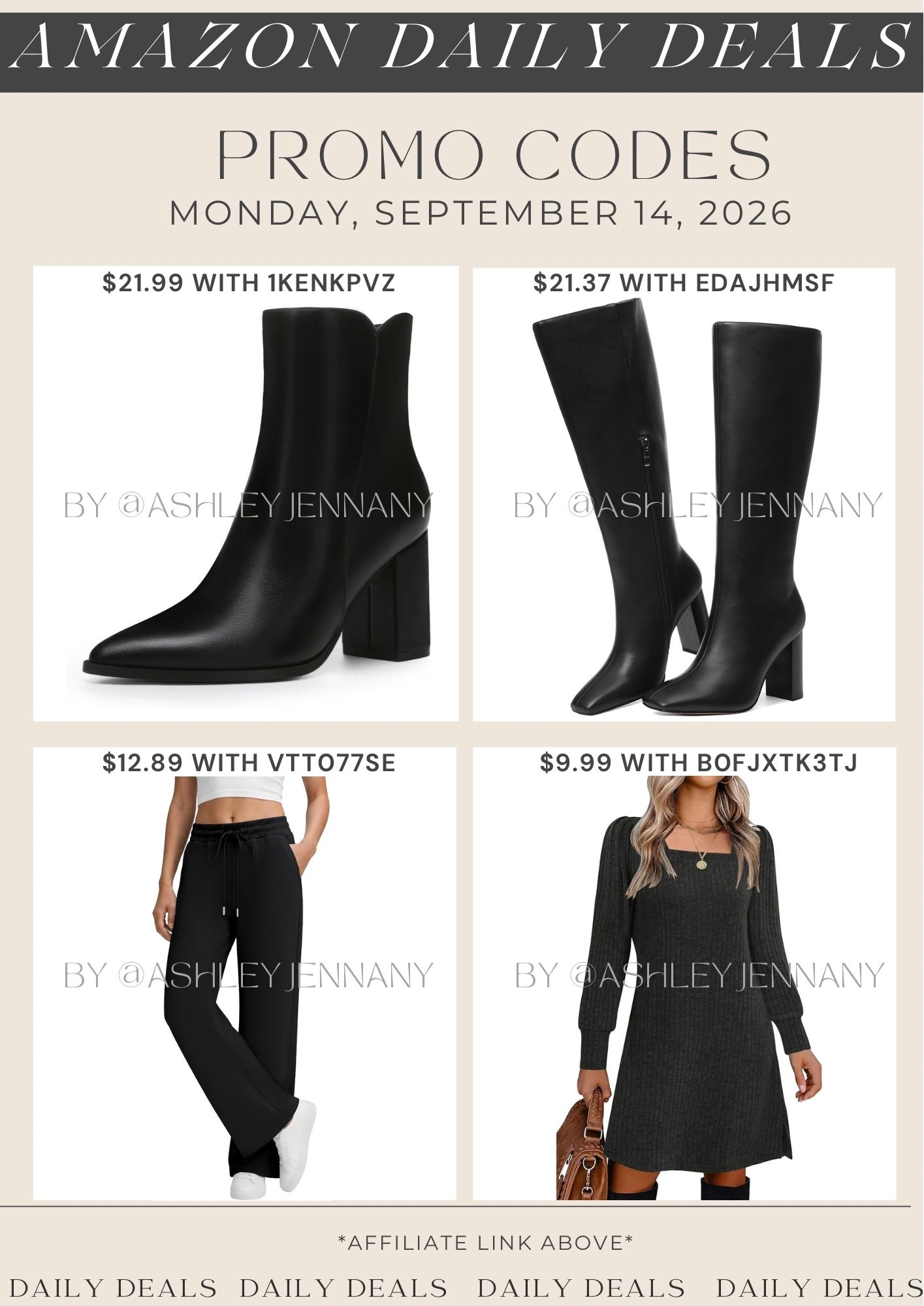 Amazon deals

#LTKSeasonal #LTKMidsize #LTKSaleAlert