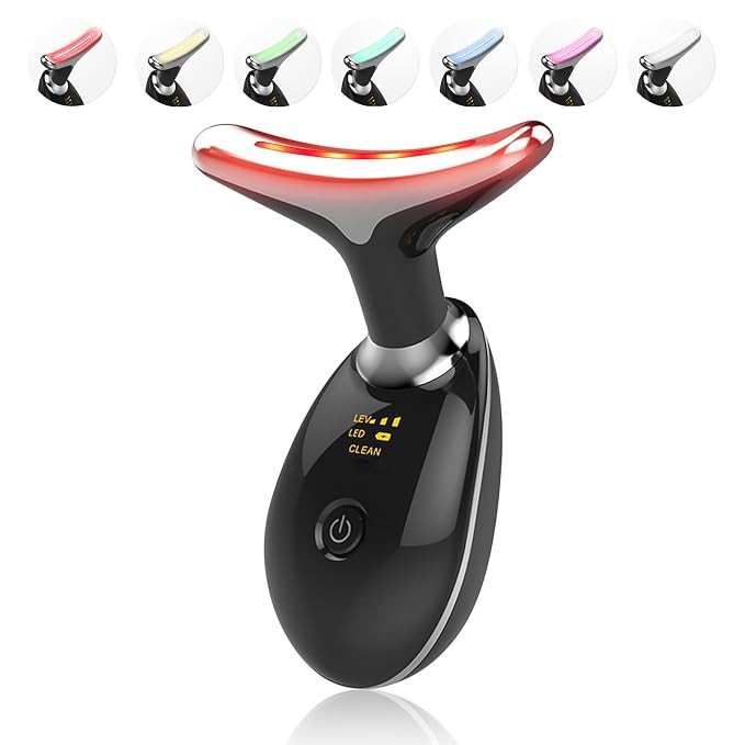 Light Based Multifunctional Facial Massager, 7 Color Portable Face Massager Tool for Skin Care, G... | Amazon (US)