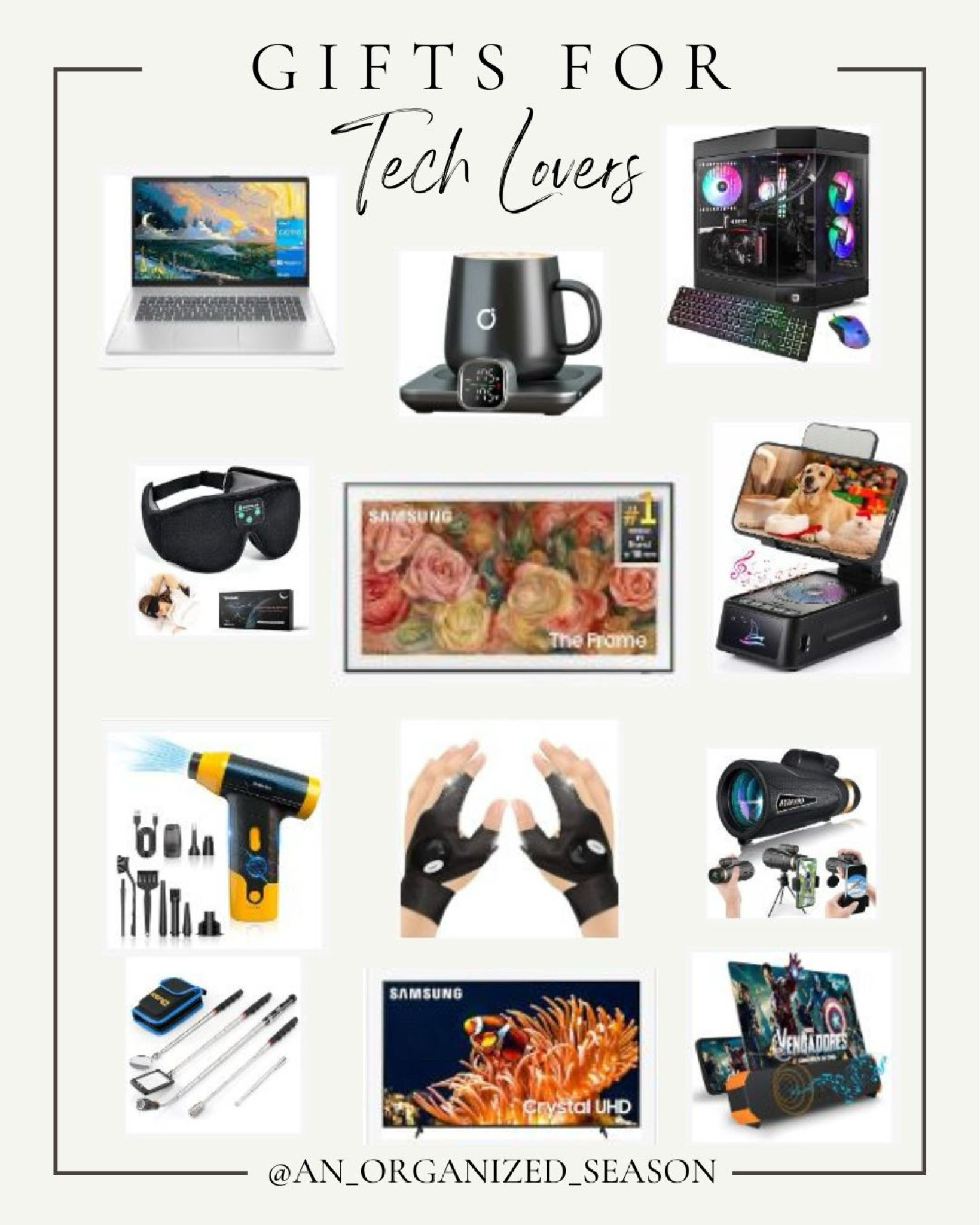 Find the perfect gift for the tech lover in your life. Get it here. Shop with An Organized Season.

#LTKCyberWeek #LTKHoliday #LTKGiftGuide